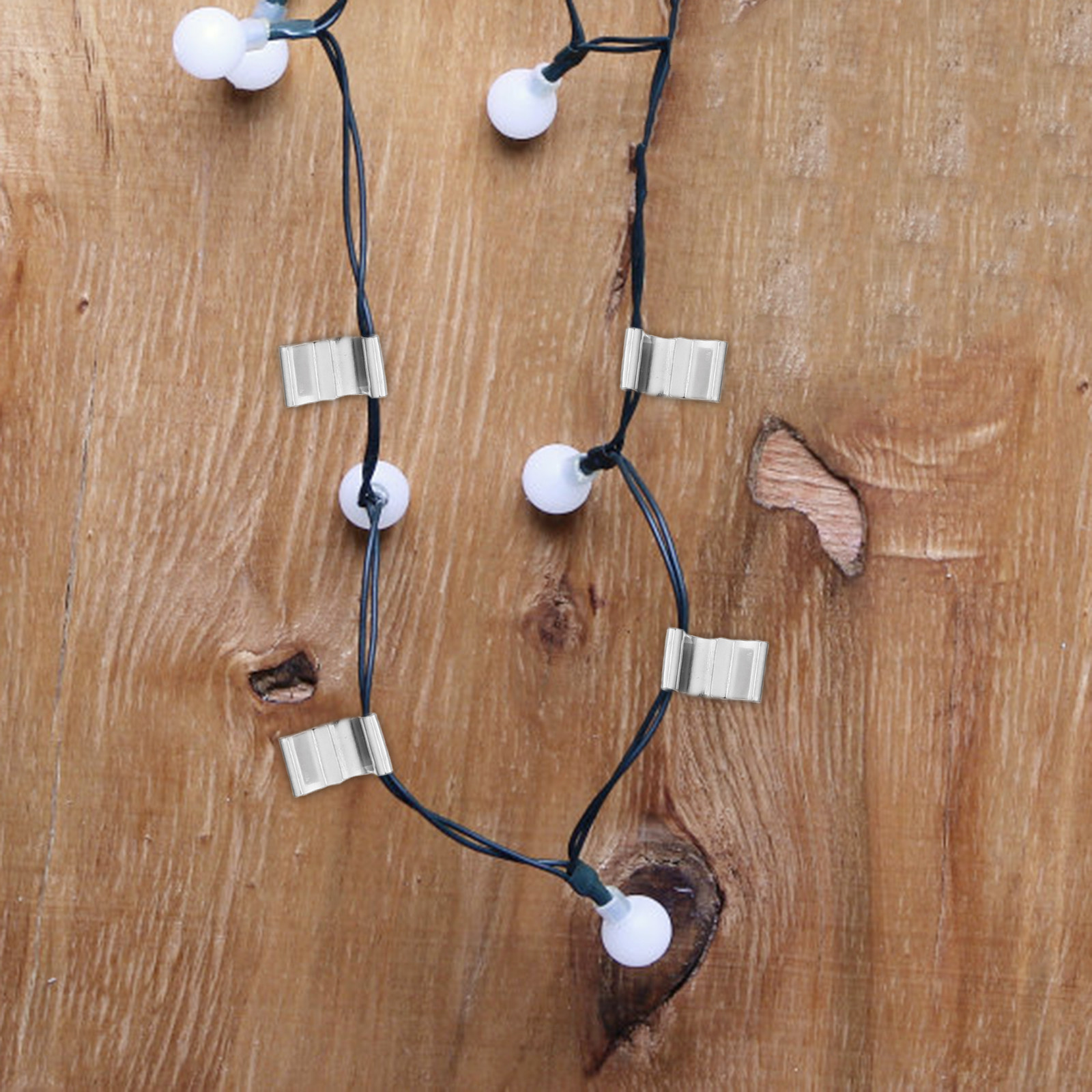 100Pcs Rust Resistant Metal Gu - Christmas Lights Outdoor recension och pris