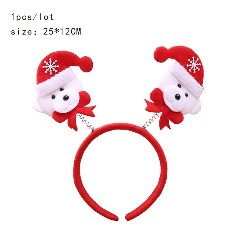 10pcs Christmas Hairband Xmas  - Reindeer Antlers Headband recension och pris