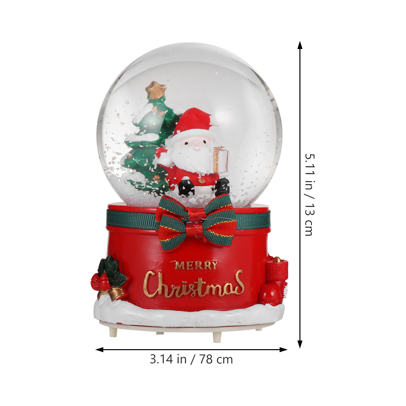 Christmas Santa Claus Globe Mu - Snow Globe Musical recension och pris