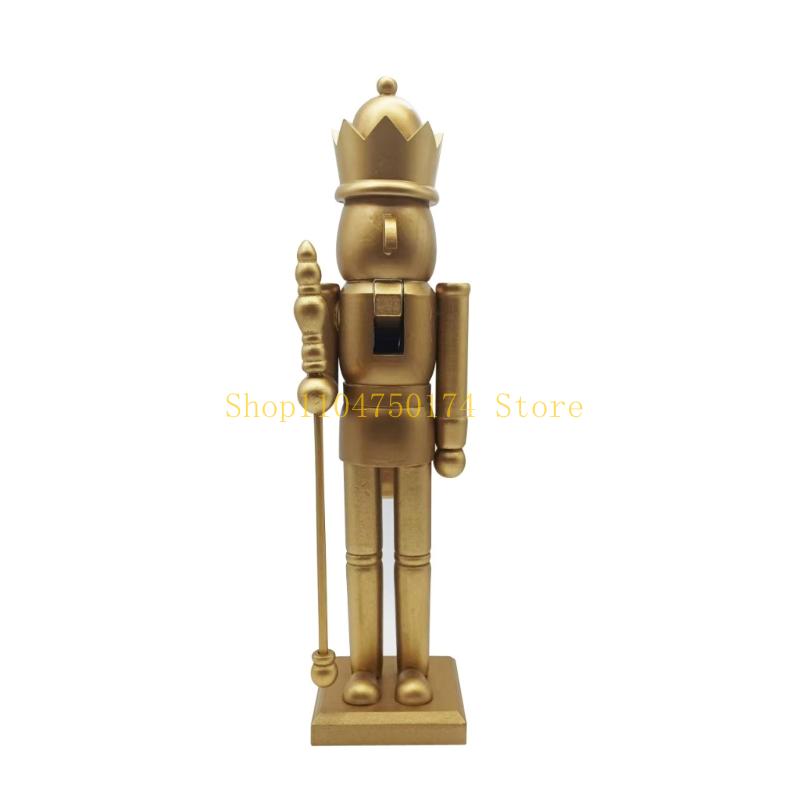 Christmas Mantels Decors, Gold - Nutcracker Figurine recension och pris