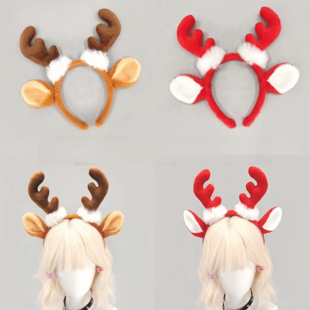 Realistic Antler Headband Cute - Reindeer Antlers Headband recension och pris