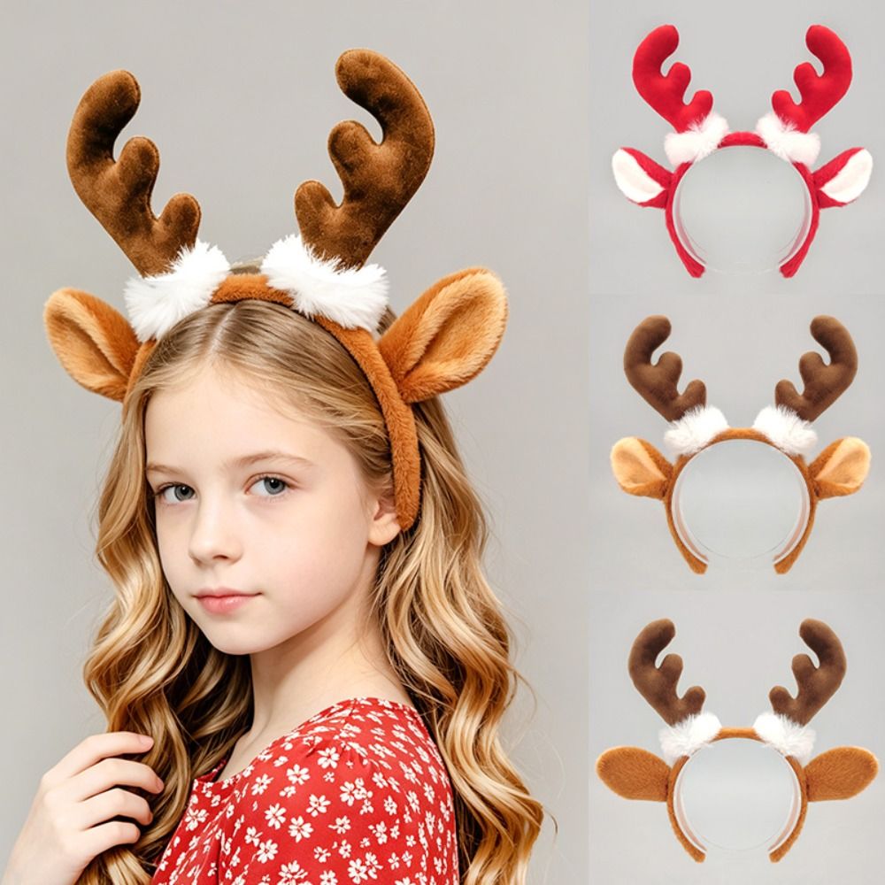 Realistic Antler Headband Cute - Reindeer Antlers Headband recension och pris
