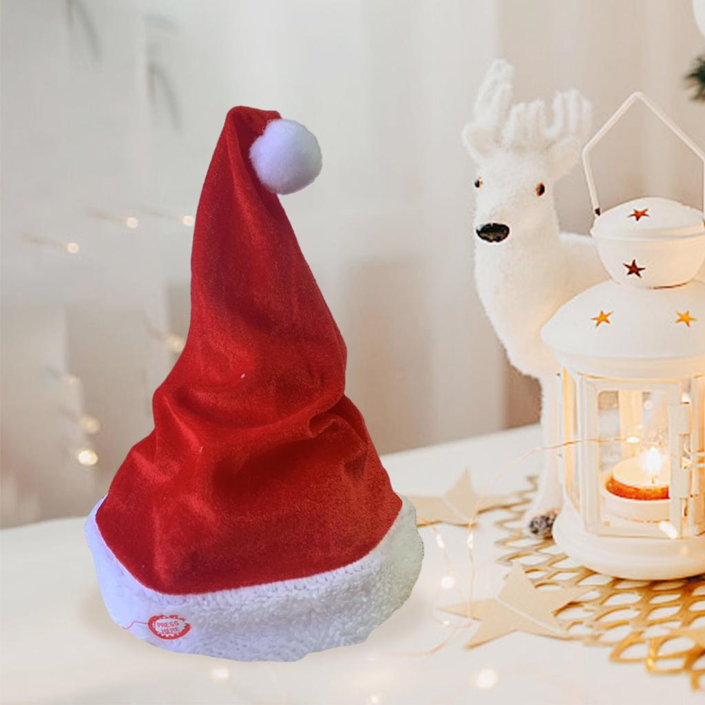 Singing Dancing Santa Hats Dec - Santa Hat Plush recension och pris