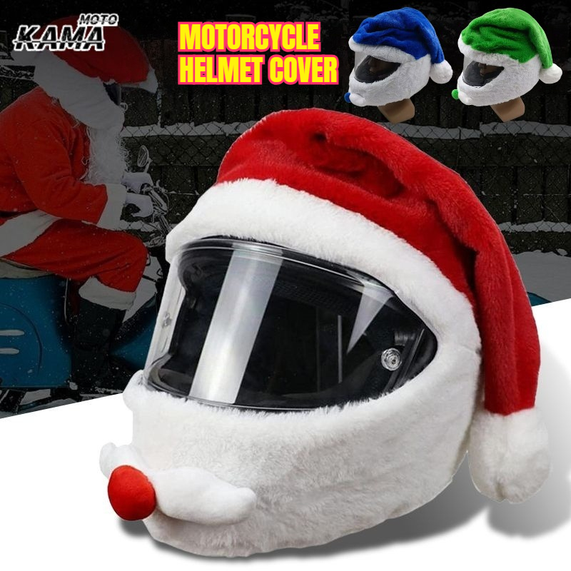 Santa Claus Helmet Cover Plush - Santa Hat Plush recension och pris