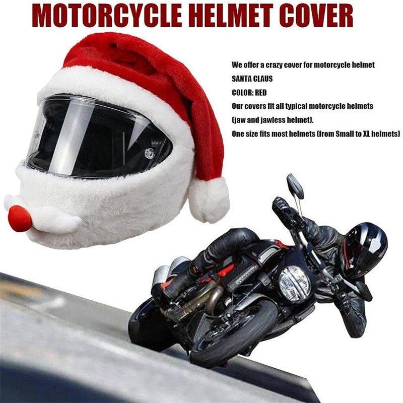 Santa Claus Helmet Cover Plush - Santa Hat Plush recension och pris
