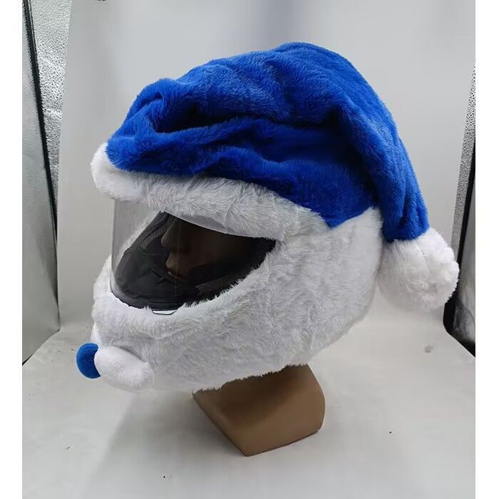 Santa Claus Helmet Cover Plush - Santa Hat Plush recension och pris