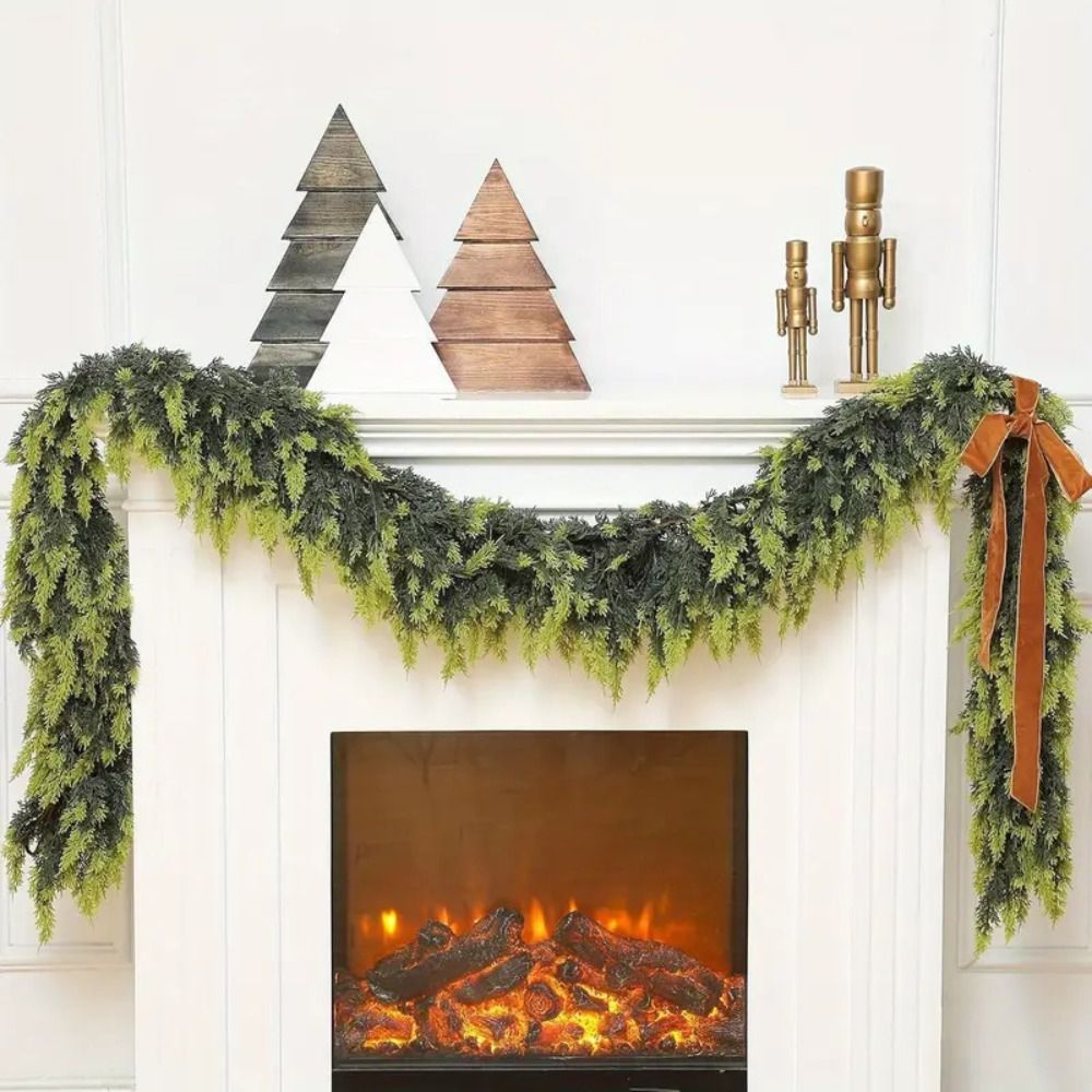1.8/2.7m Artificial Norfolk Pi - Christmas Wreath Fake recension och pris