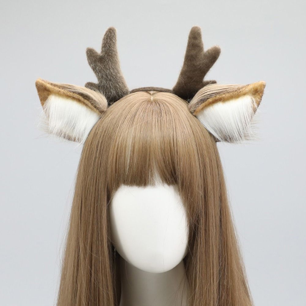 Unisex Deer Ears Reindeer Antl - Reindeer Antlers Headband recension och pris