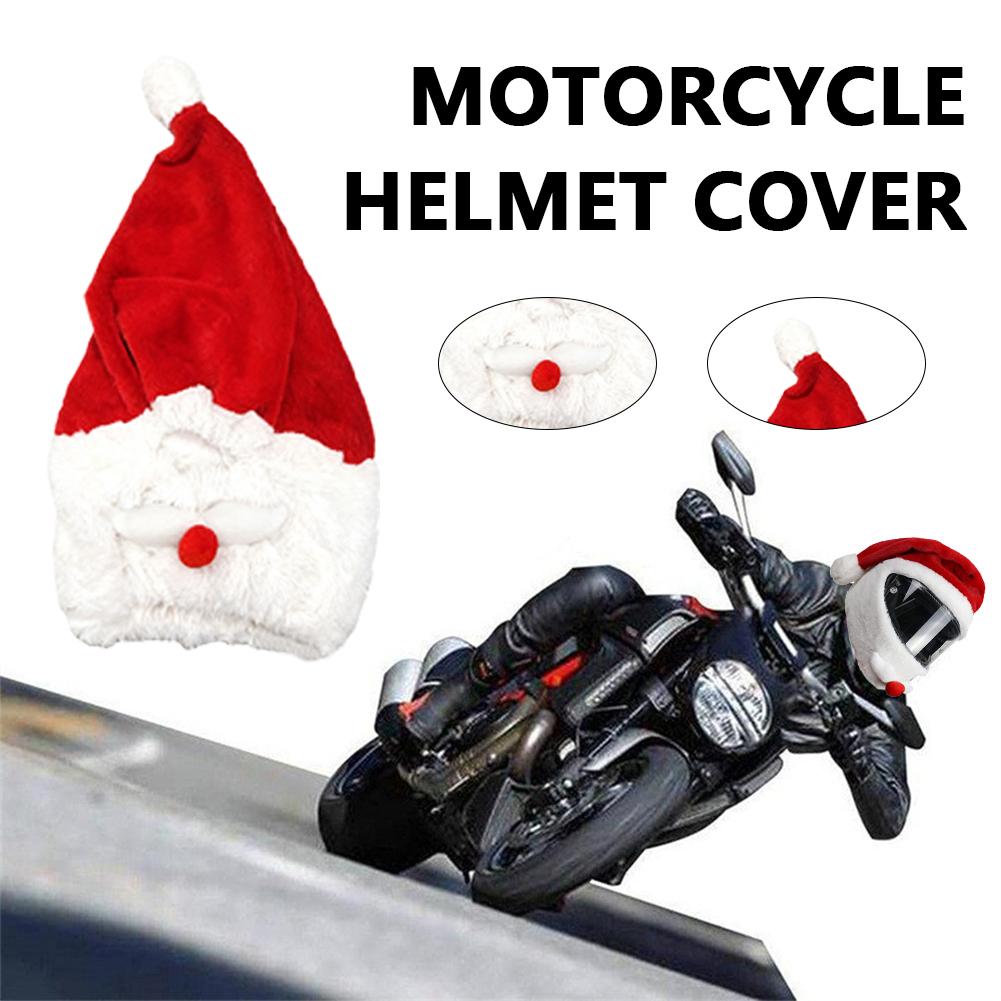 Motorcycle Santa Claus Funny C - Santa Hat Plush recension och pris